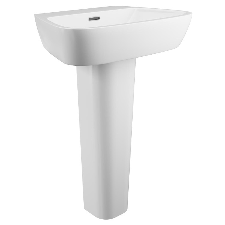 Step Toilet and Basin Suite with 800mm Shower Enclosure Tray and Waste