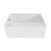 Single Bowl White Ceramic Belfast Kitchen Sink - Taylor &amp; Moore Clara