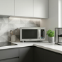 Culinox Pro 1000W Freestanding Microwave - Stainless Steel
