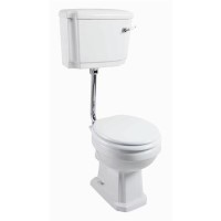 Taylor & Moore Traditional Low Level Toilet with Soft Close Seat Taylor & Moore Traditional Low Level Toilet with Soft Close Seat