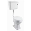Taylor &amp; Moore Traditional Low Level Toilet with Soft Close Seat
