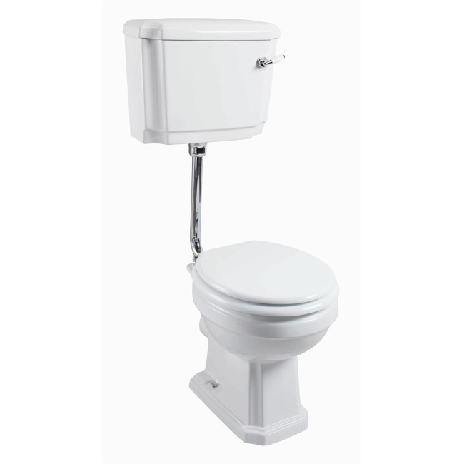 Taylor & Moore Traditional Low Level Toilet with Soft Close Seat