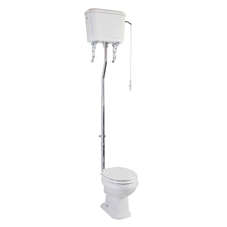 Taylor & Moore Traditional High Level Toilet & Basin Bathroom Suite