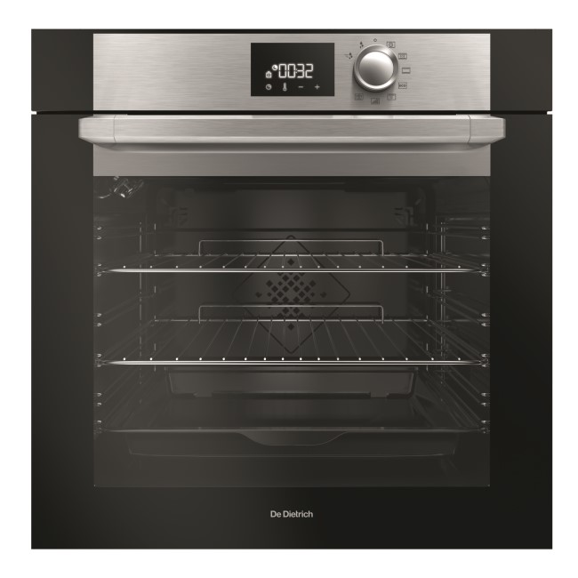 De Dietrich Electric Single Oven with Pyrolytic Cleaning - Platinum