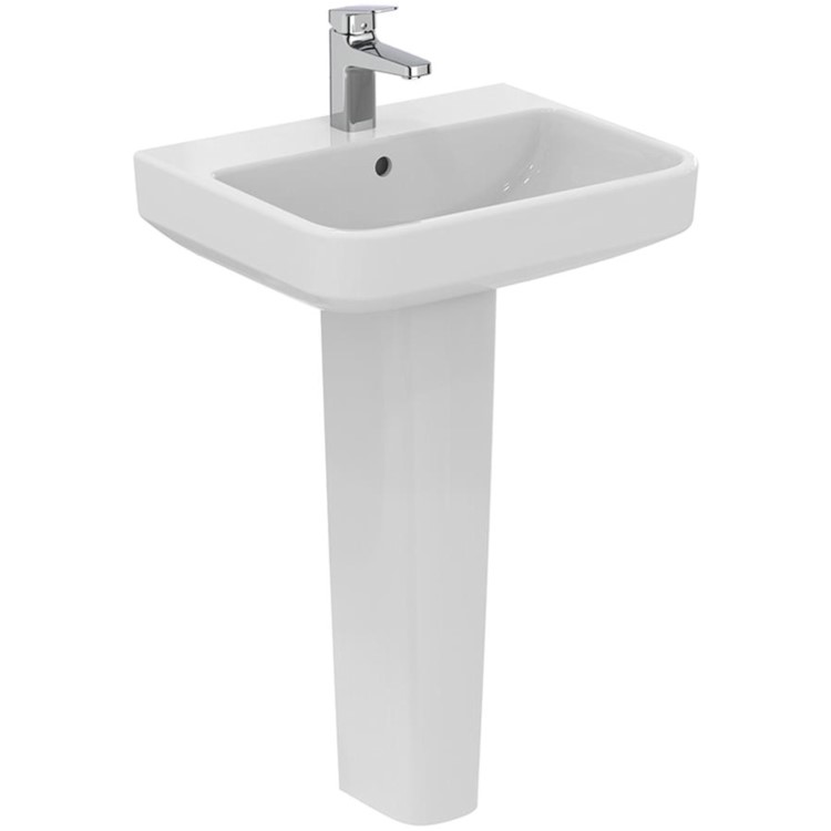 Ideal Standard i.Life B 1 Tap Hole Full Pedestal Basin 500mm 