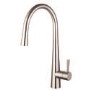 Chrome Single Lever Pull Out Monobloc Kitchen Mixer Tap - Enza Olney