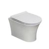 Wall Hung Rimless Toilet with Soft Close Slimline Seat