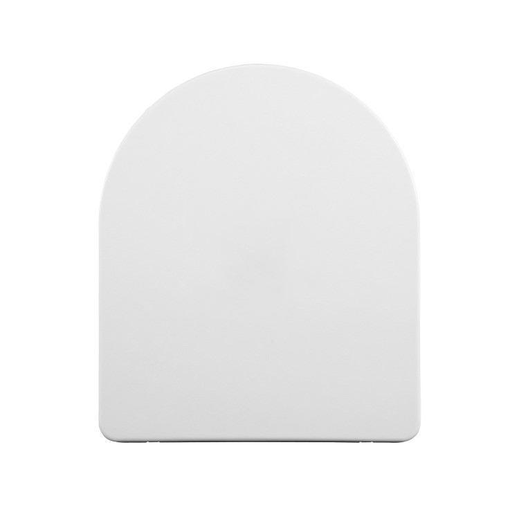 ONLY OPENED - White Round Soft Close Toilet Seat with Quick Release - Roma