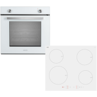 electriQ Plug In Electric Single Oven and Plug In Induction Hob Pack