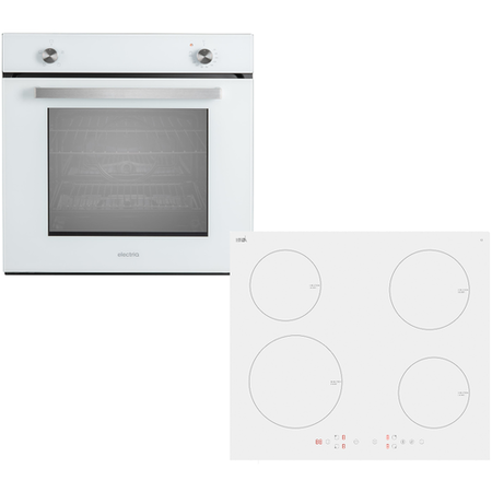 electriQ Plug In Electric Single Oven and Plug In Induction Hob Pack ...