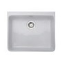 Single Bowl Undermount White Ceramic Belfast and Butler Kitchen Sink - Taylor & Moore Esme