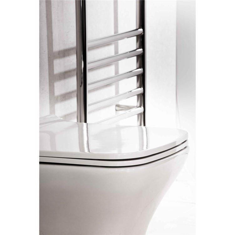 Lavender Toilet & Basin Bathroom Suite