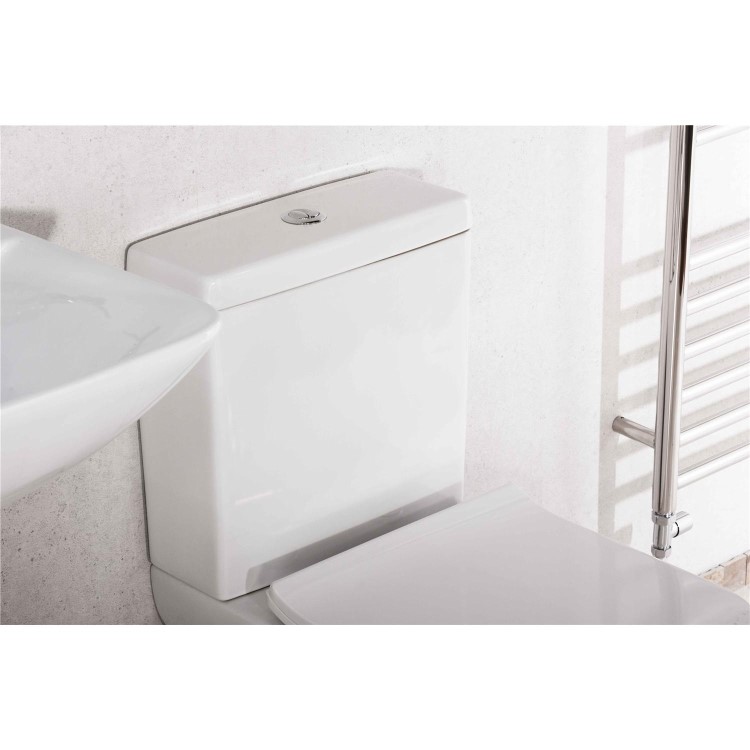 Lavender Toilet & Basin Bathroom Suite