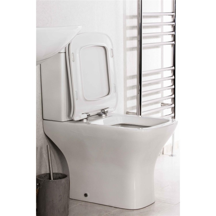 Lavender Toilet & Basin Bathroom Suite