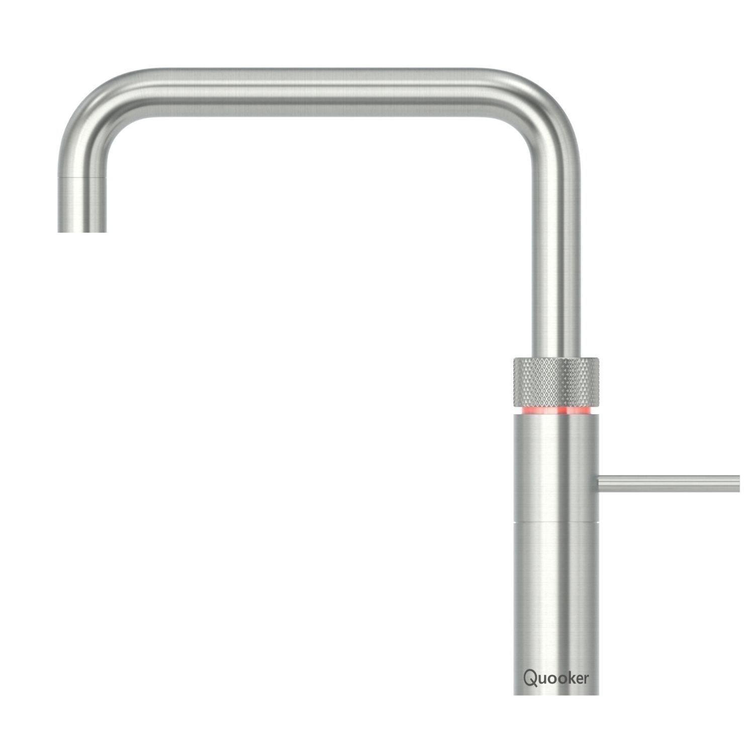 Fusion Tap Square Stainless Steel + Pro3 Boiling Water Tank