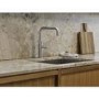 Quooker Fusion Instant Boiling Water Tap Square Stainless Steel + Pro3 3L Boiling Water Tank