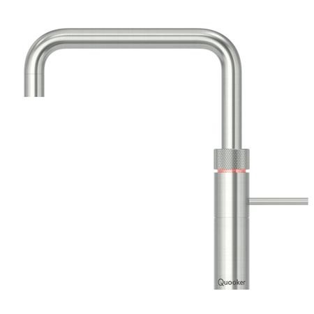 Quooker Fusion Instant Boiling Water Tap Square Stainless Steel and ...