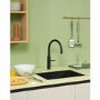 Quooker Flex Instant Boiling Water Tap Black + Pro3 3L Boiling Water Tank