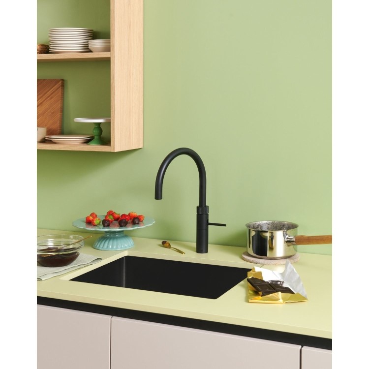 Quooker Flex Tap Black + Pro3 3L Boiling Water Tank