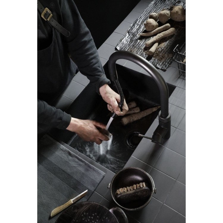 Quooker Flex Tap Black + Pro3 3L Boiling Water Tank