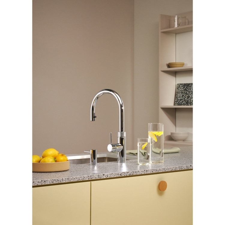 Quooker Flex Tap Chrome + Pro3 3L Boiling Water Tank
