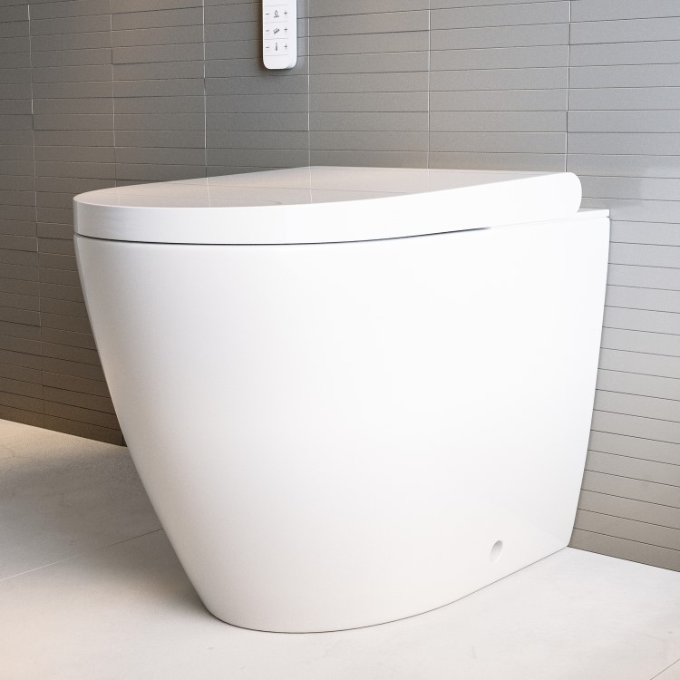 Back to Wall Smart Bidet Japanese Toilet - Purificare
