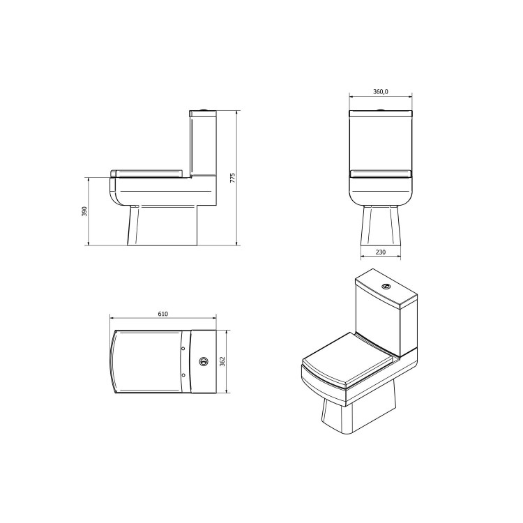 Delta Right Hand L Shaped 1700 Shower Bath Suite
