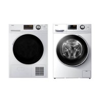 Haier 8kg Freestanding Heat Pump Condenser Tumble Dryer and 8kg 1400rpm Freestanding Washing Machine