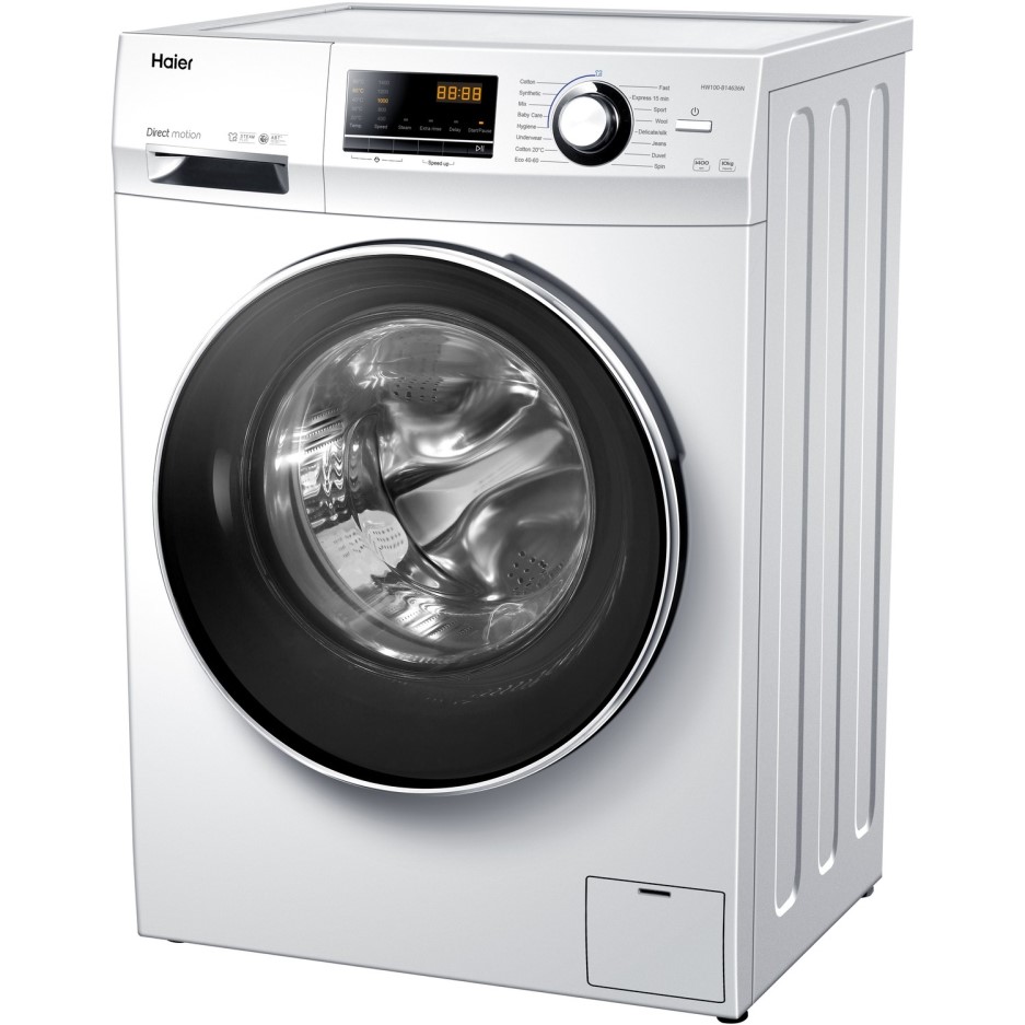Haier HW90B14636N 9kg 1400rpm Freestanding Washing Machine White