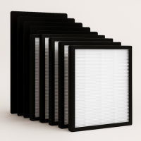 bundle of 5 set of HEPA & Carbon filter for CD20L-V5, CD12LE-V3, CD12LEB-V2, CD12PRO-LE-V3, CD20LE-V4, CD20LEB-V2, CD20PRO-LE-V3, CD25PRO-LE-V3 only