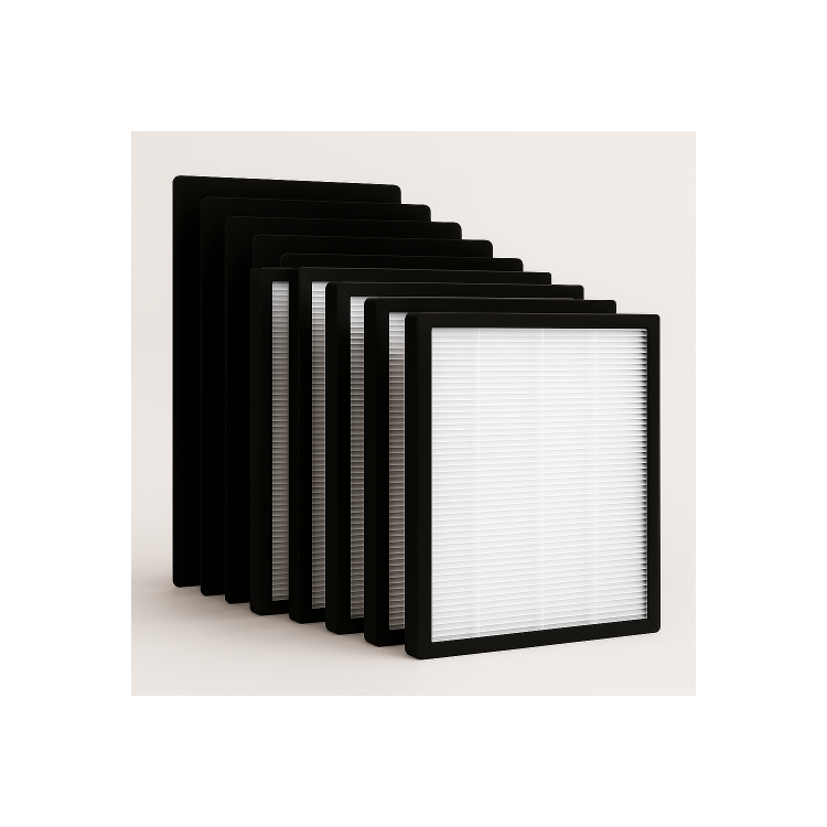 bundle of 5 set of HEPA & Carbon filter for CD20L-V5, CD12LE-V3, CD12LEB-V2, CD12PRO-LE-V3, CD20LE-V4, CD20LEB-V2, CD20PRO-LE-V3, CD25PRO-LE-V3 only