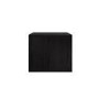 Small Black Floating Wall Mounted TV Stand - TV's up to 55" - Hiro