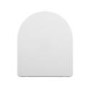 Close Coupled Closed Back Comfort Height Toilet with Soft Close Seat and Brushed Brass Push Button - Indiana