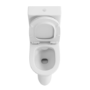 Close Coupled Rimless Open Back Toilet with Soft Close Seat - Indiana