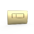 Indiana Wall Hung Toilet 820mm Pneumatic Frame & Cistern & Brushed Brass Flush Plate