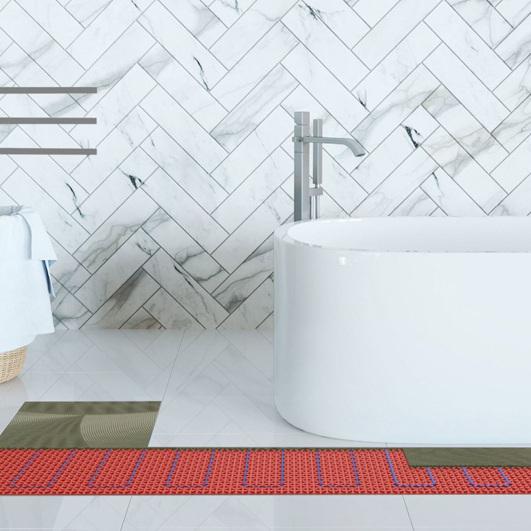 DCM Pro Underfloor Heating  Mat 1sqm - Warmup
