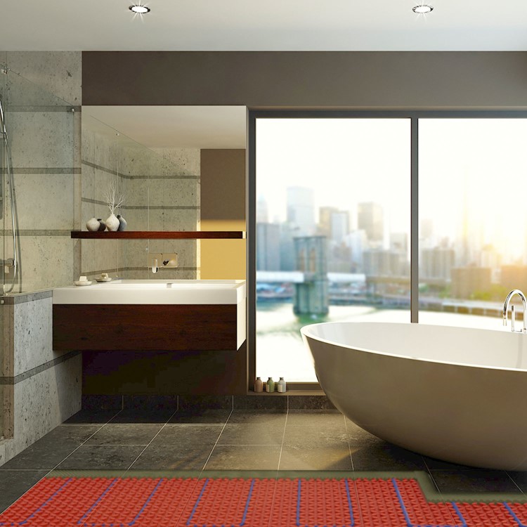 DCM Pro Underfloor Heating  Mat 1sqm - Warmup