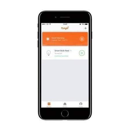 electriQ Smart dimmable colour Wifi Bulb with E27 screw ending - Alexa & Google Home compatible - 10 Pack