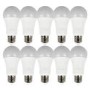 electriQ Smart dimmable colour Wifi Bulb with E27 screw ending - Alexa & Google Home compatible - 10 Pack