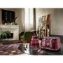 Delonghi Avvolta Four Slice Toaster - Red & Burgundy