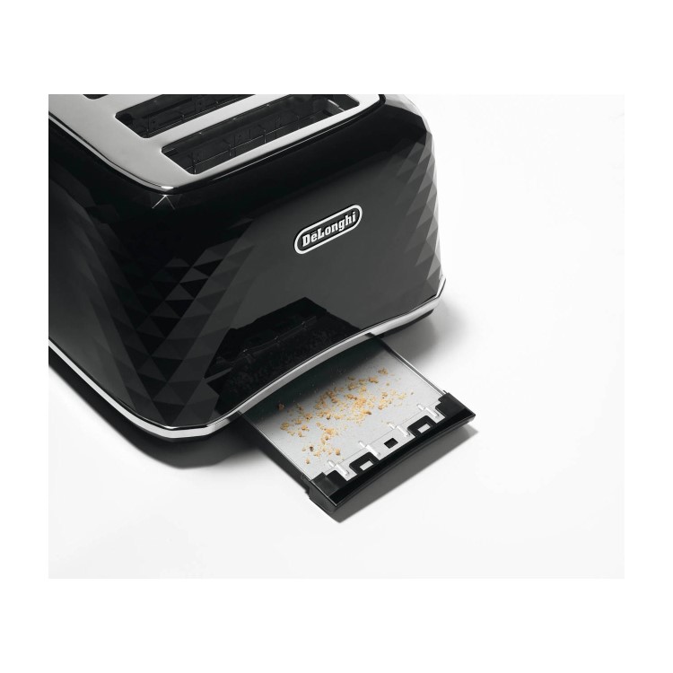 Delonghi Brillante Kettle and Toaster Set - Black 