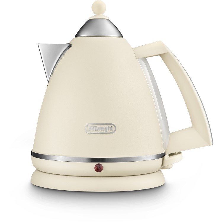 Delonghi Argento Flora Kettle and Toaster Set - Cream