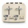 Delonghi CT04.BG Argento Flora 4 Slice Toaster - Cream