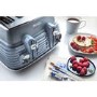 Delonghi Scolpito Kettle and Toaster Set - Azure Blue