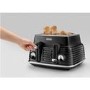 Delonghi Scolpito Kettle and Toaster Set - Black