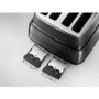 Delonghi Scolpito Kettle and Toaster Set - Black