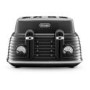 Delonghi Scolpito Kettle and Toaster Set - Black