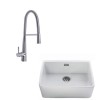 Single Bowl Belfast Sink &amp; Pull Out Tap Pack