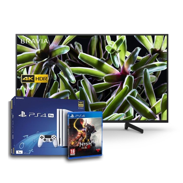 Sony BRAVIA 49" 4K Smart LED TV inc. Sony Playstation 4 With FIFA 20 & 1 x Dual Shock 4 Controller