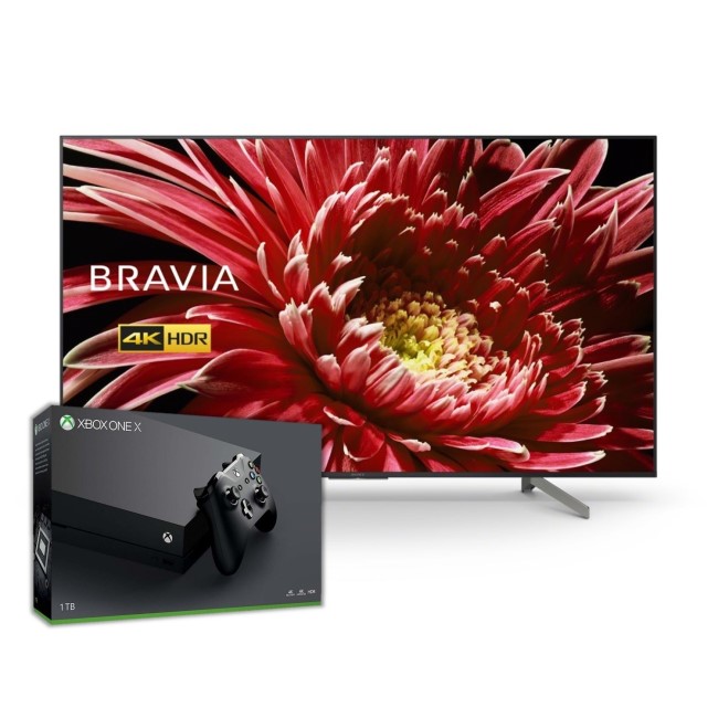 Sony BRAVIA 65" 4K Ultra HD Android Smart LED TV inc. MS Xbox One X 1TB Console